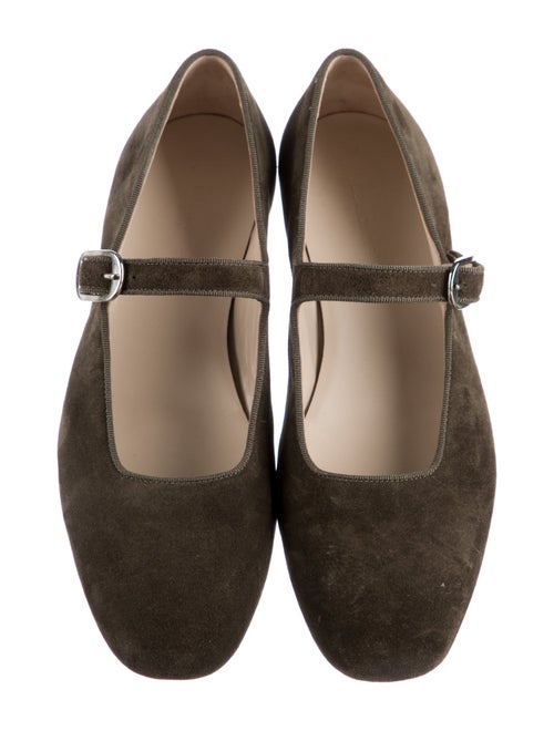 Le Monde Beryl Suede Mary Jane Flats