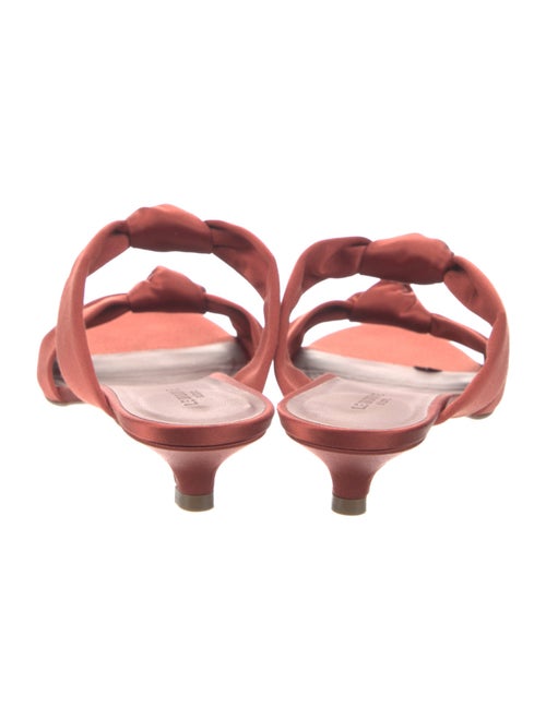 Le Monde Beryl Satin Bow Accents Slides