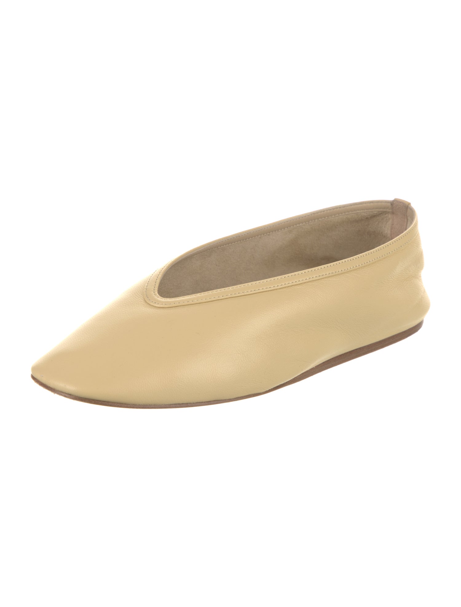 Le Monde Beryl Leather Ballet Flats