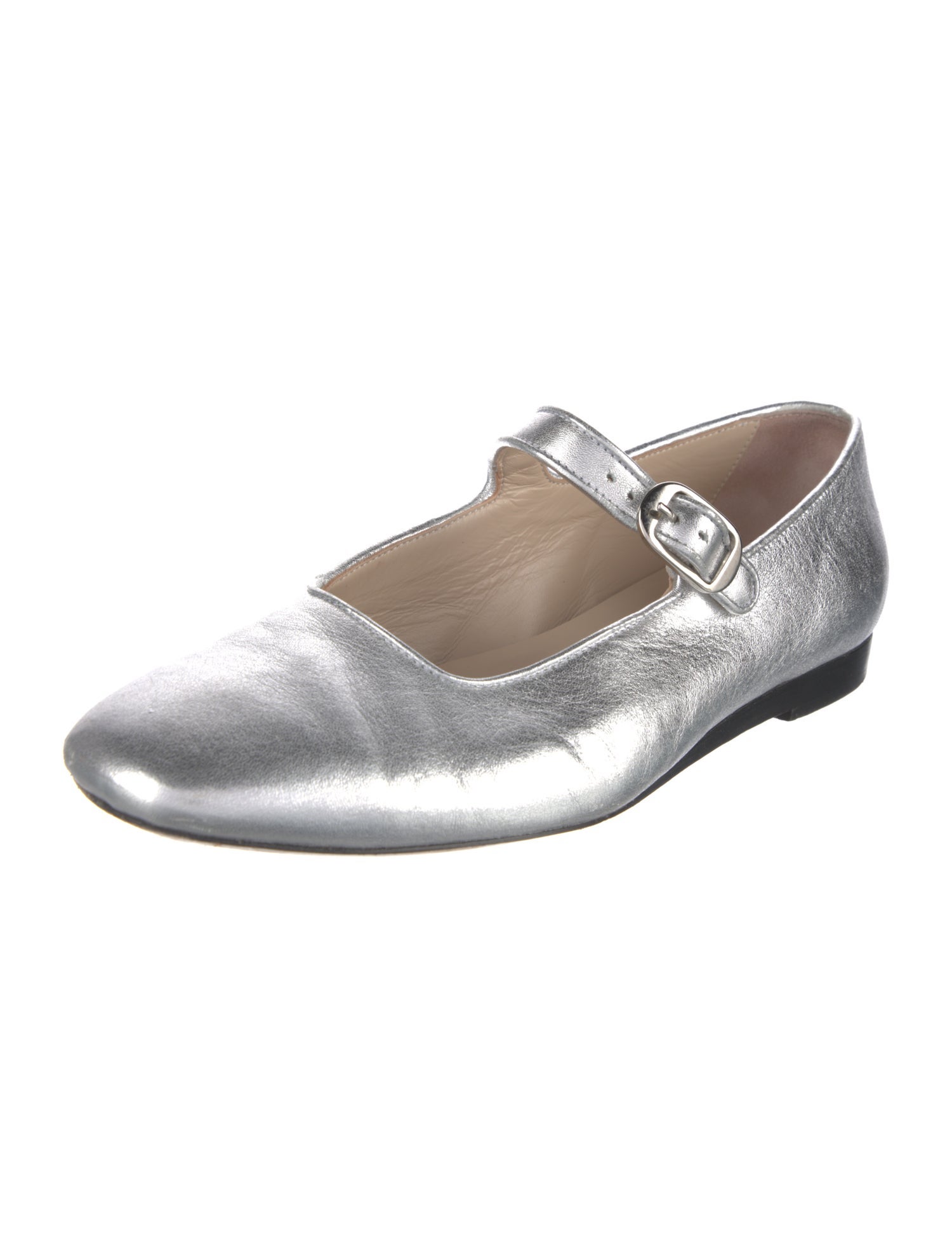 Le Monde Beryl Leather Mary Jane Flats