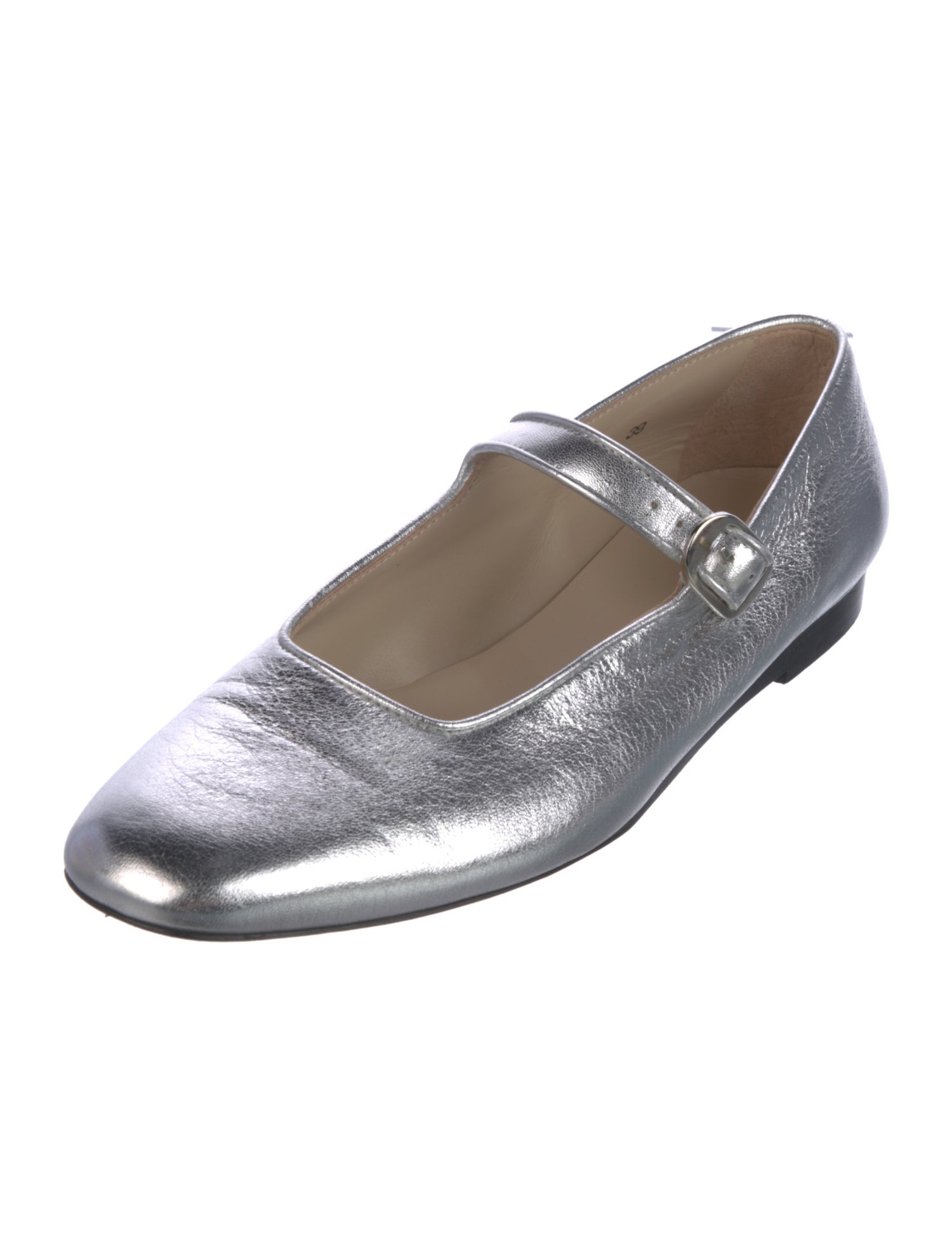 Le Monde Beryl Leather Mary Jane Flats
