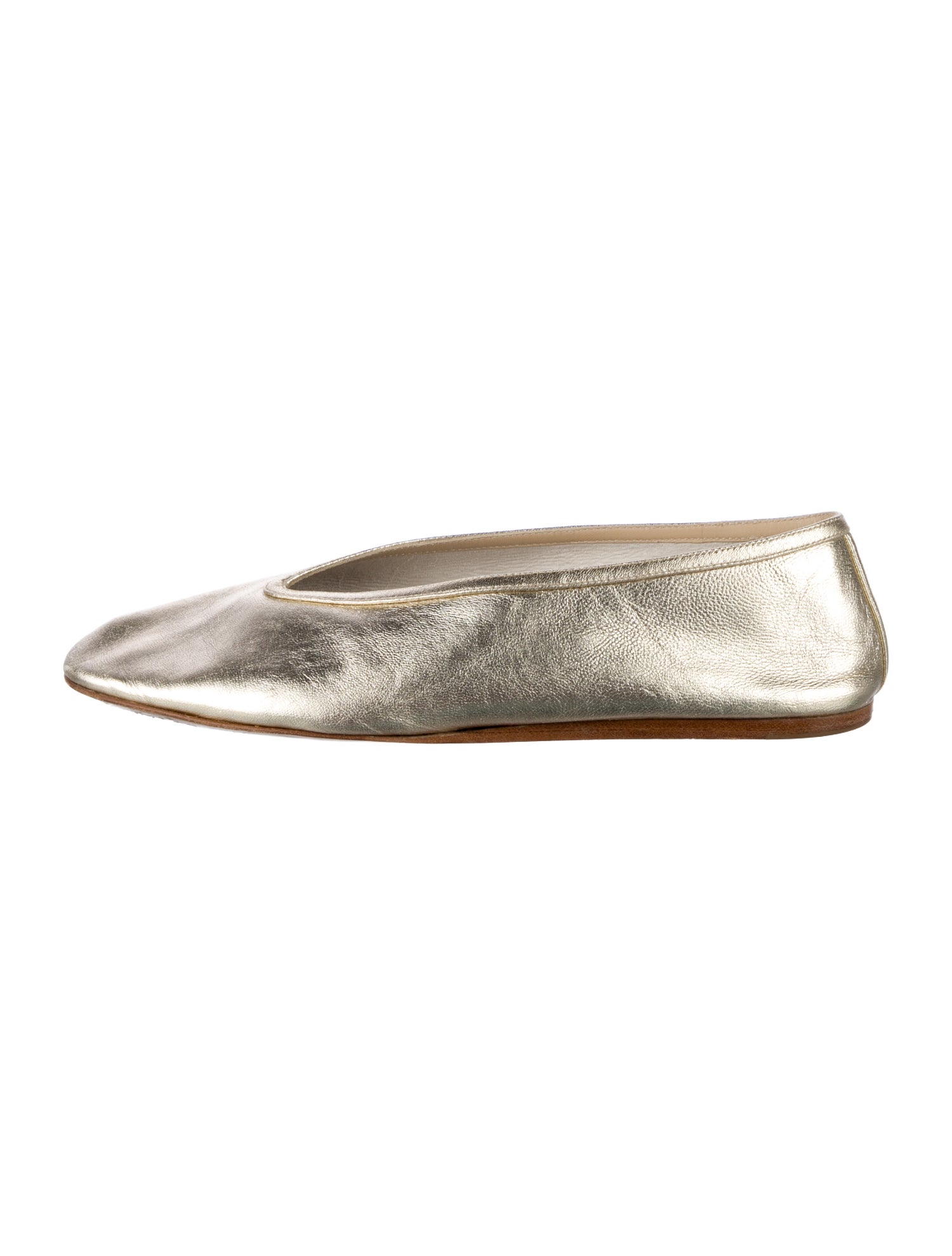Le Monde Beryl Leather Ballet Flats