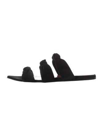 Le Monde Beryl Suede Slides