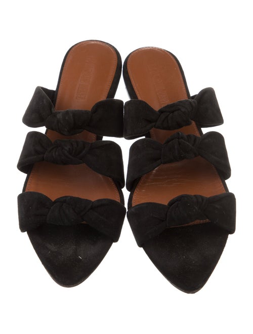Le Monde Beryl Suede Slides
