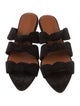 Le Monde Beryl Suede Slides