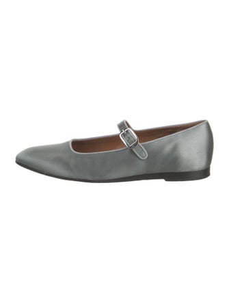 Le Monde Beryl Satin Mary Jane Flats