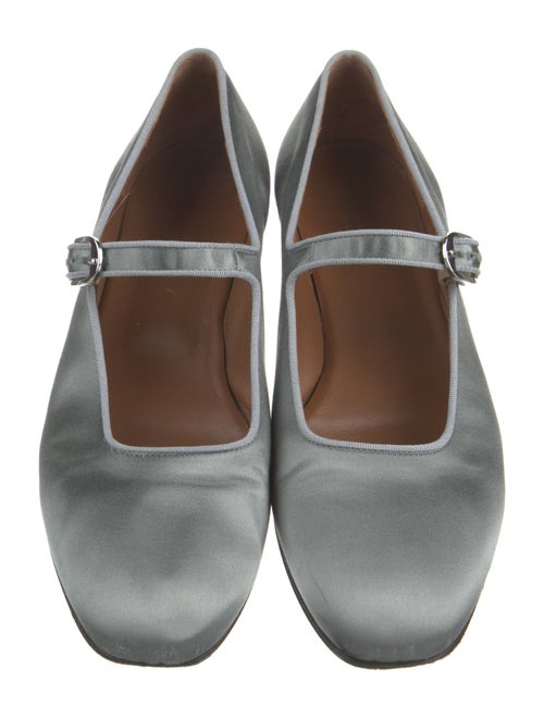 Le Monde Beryl Satin Mary Jane Flats