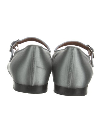 Le Monde Beryl Satin Mary Jane Flats