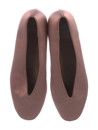 Le Monde Beryl Satin Ballet Flats