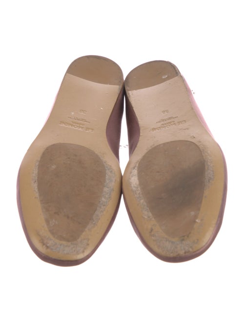 Le Monde Beryl Satin Ballet Flats