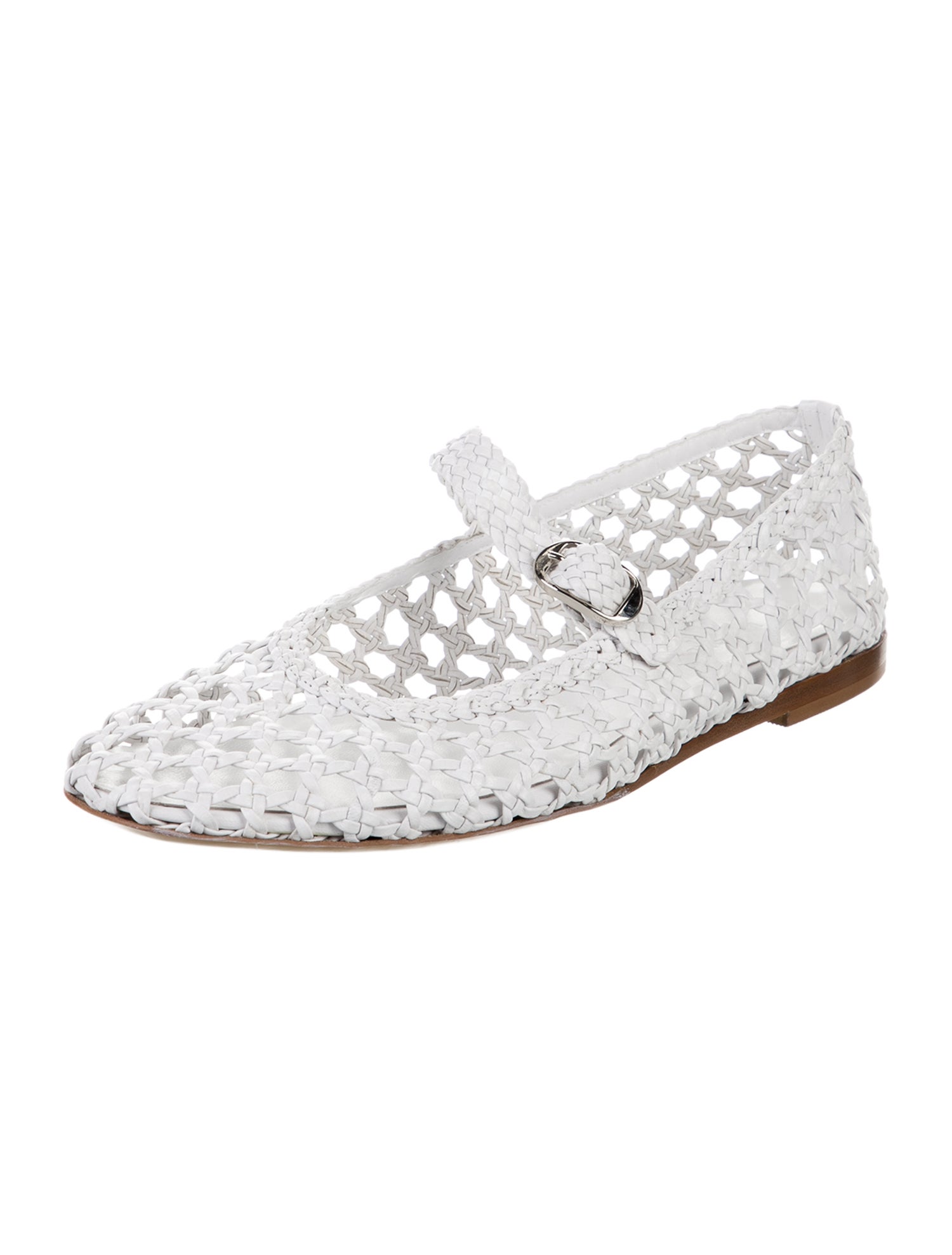 Le Monde Beryl Vintage Leather Mary Jane Flats
