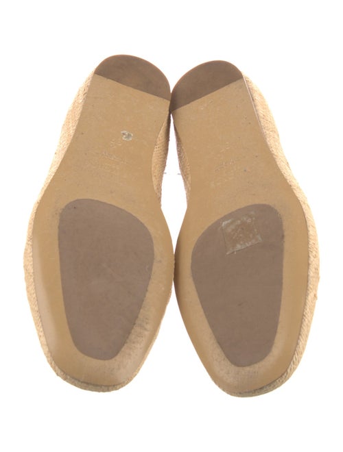 Le Monde Beryl Straw Ballet Flats