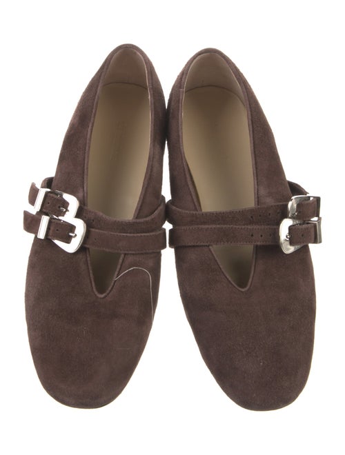 Le Monde Beryl Suede Mary Jane Flats