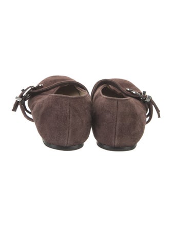 Le Monde Beryl Suede Mary Jane Flats