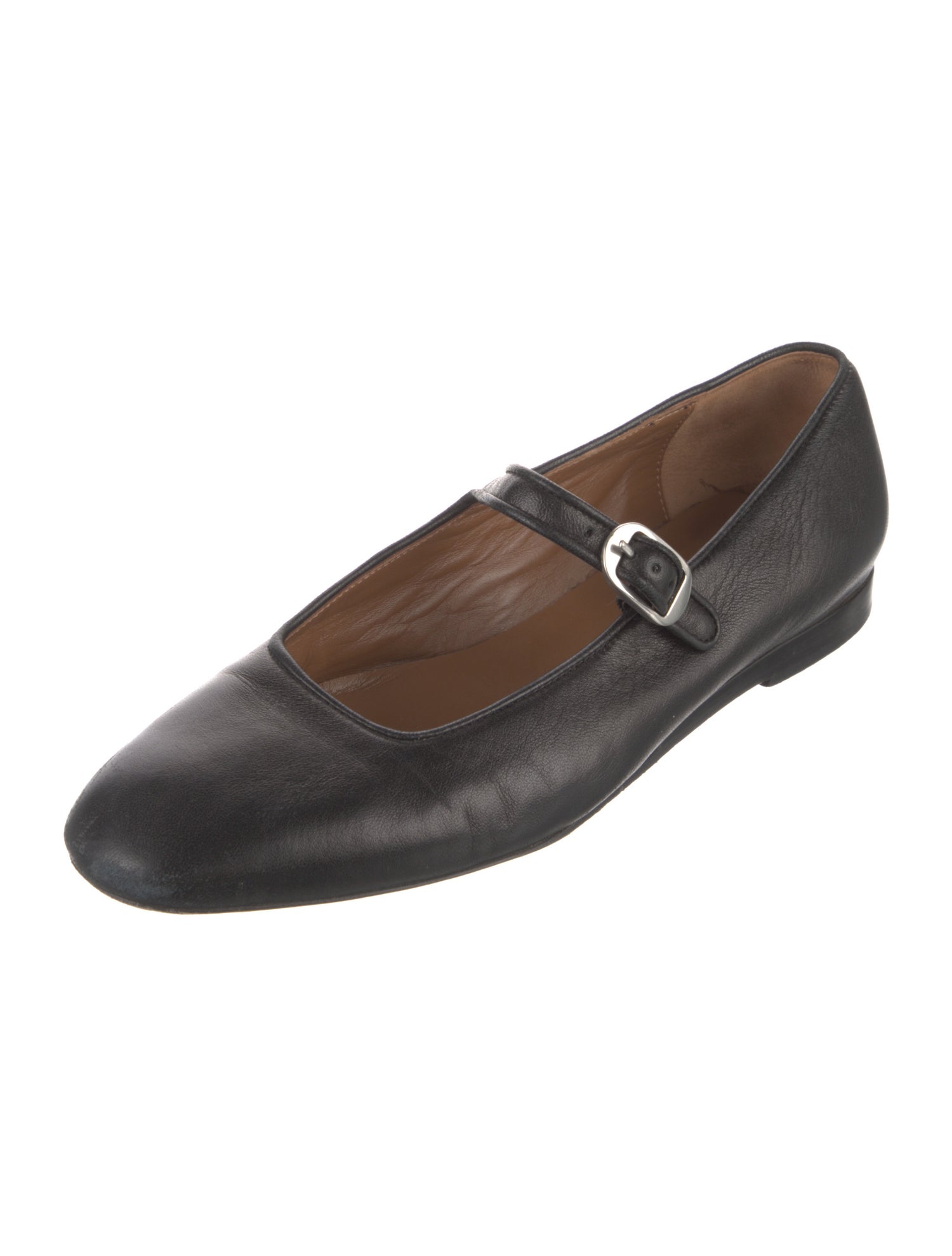 Le Monde Beryl Leather Mary Jane Flats
