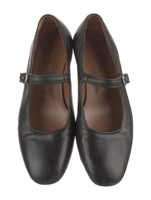 Le Monde Beryl Leather Mary Jane Flats