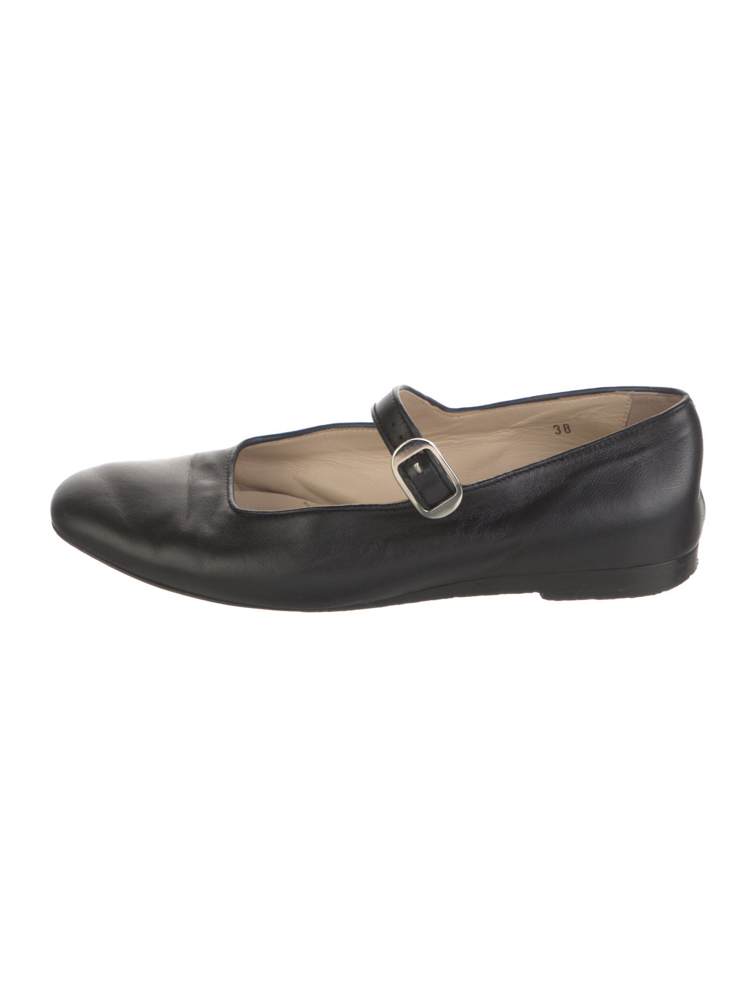 Le Monde Beryl Leather Mary Jane Flats