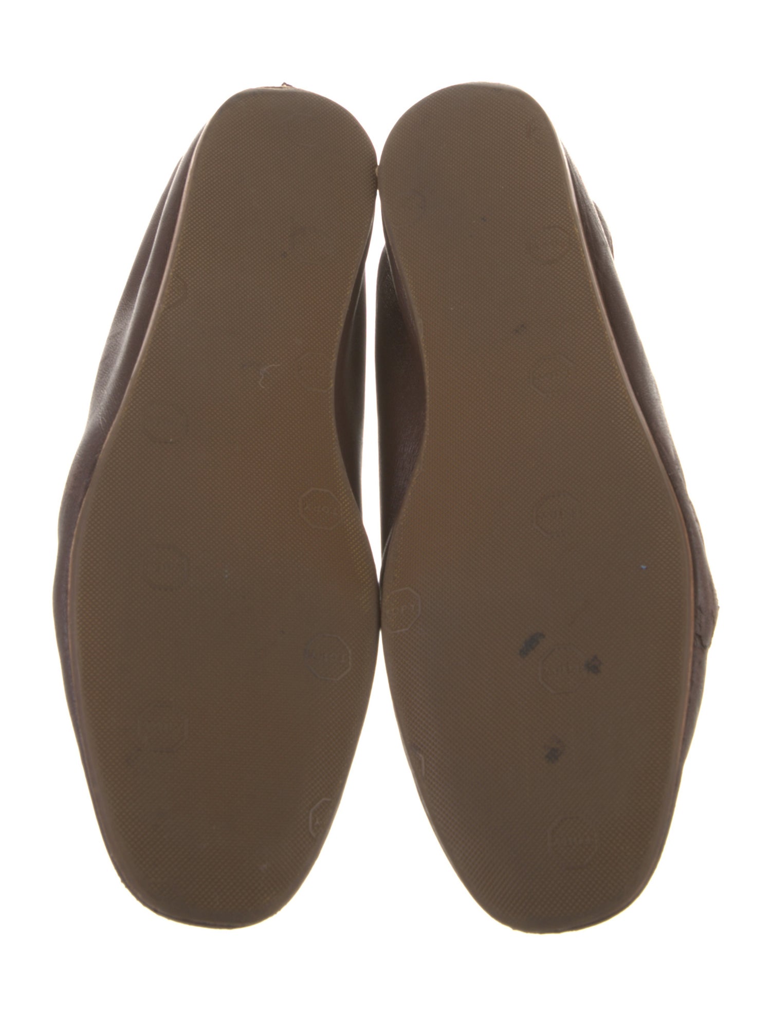 Le Monde Beryl Leather Ballet Flats