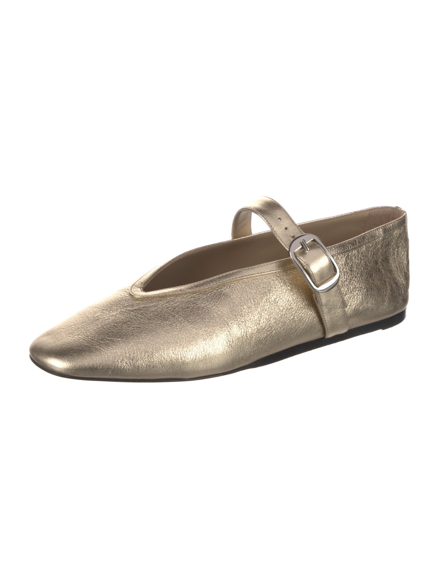 Le Monde Beryl Leather Mary Jane Flats