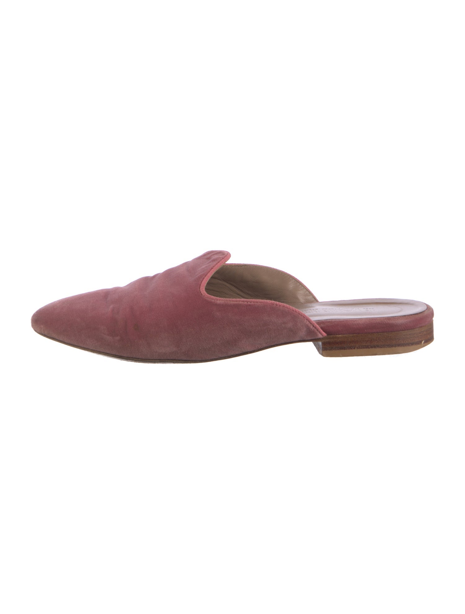 Le Monde Beryl Velvet Mules