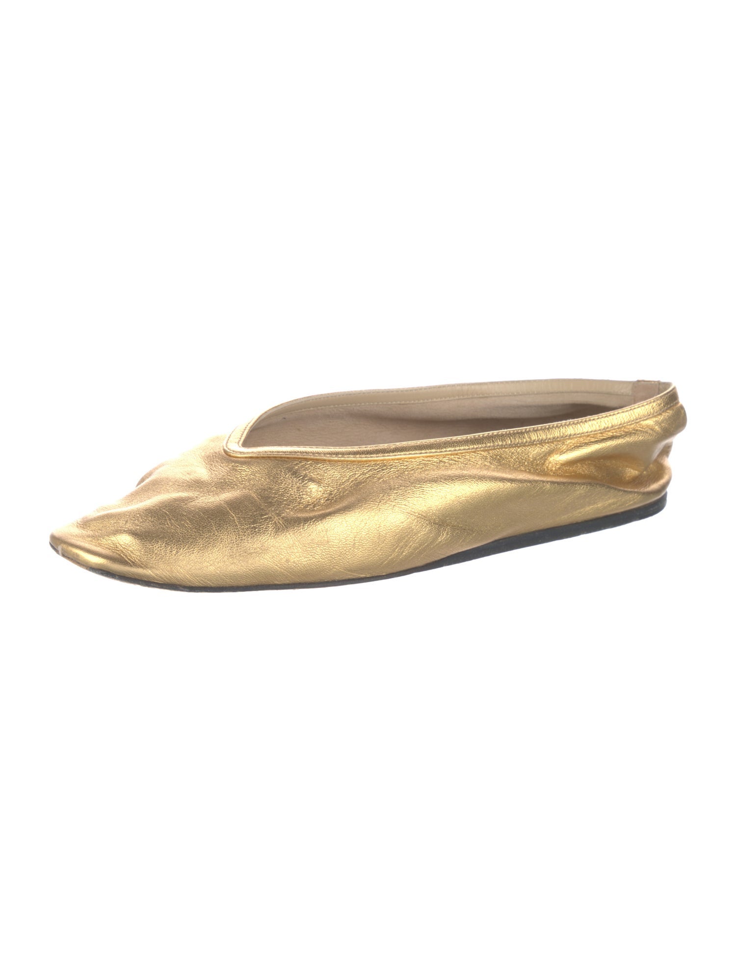 Le Monde Beryl Leather Ballet Flats