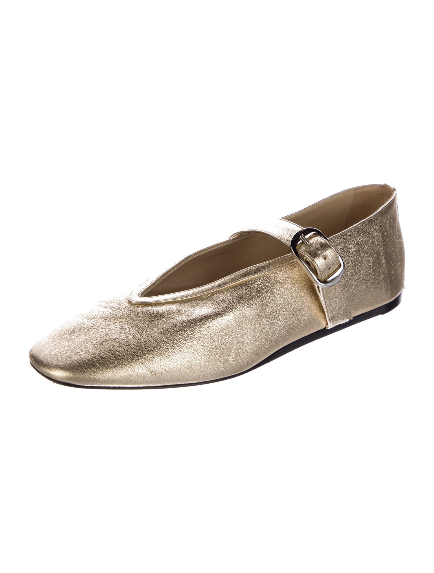 Le Monde Beryl Leather Mary Jane Flats