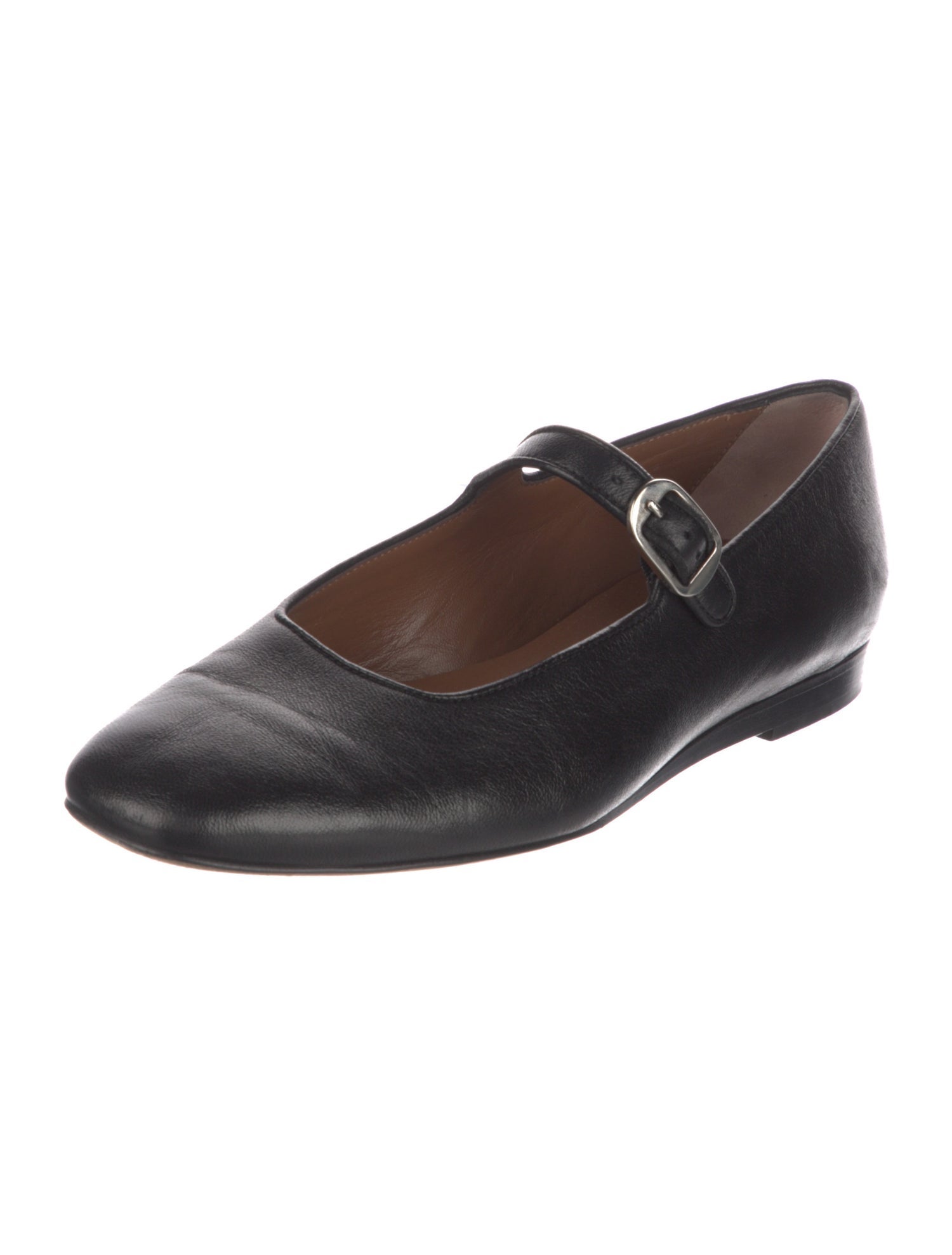 Le Monde Beryl Leather Mary Jane Flats