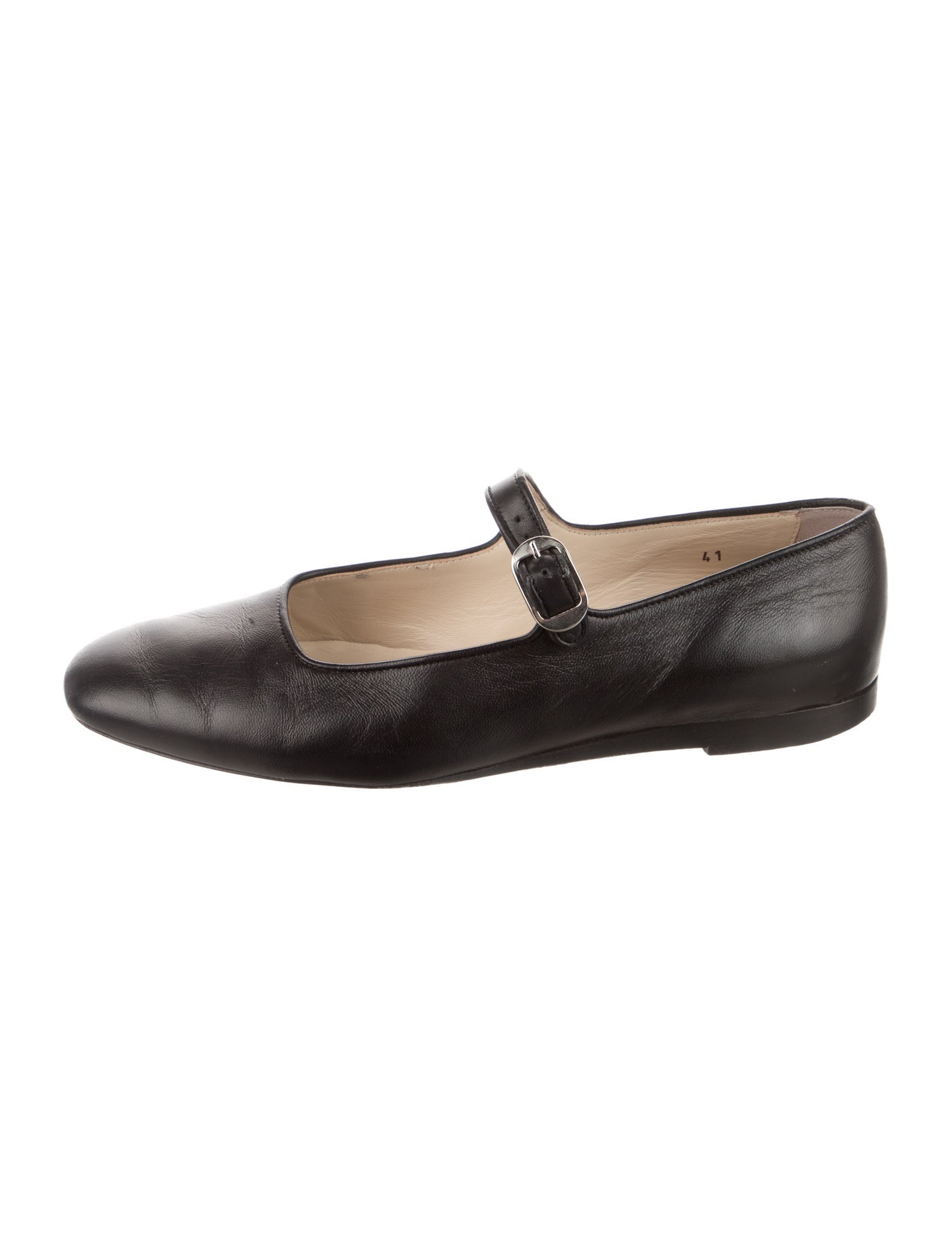 Le Monde Beryl Leather Mary Jane Flats