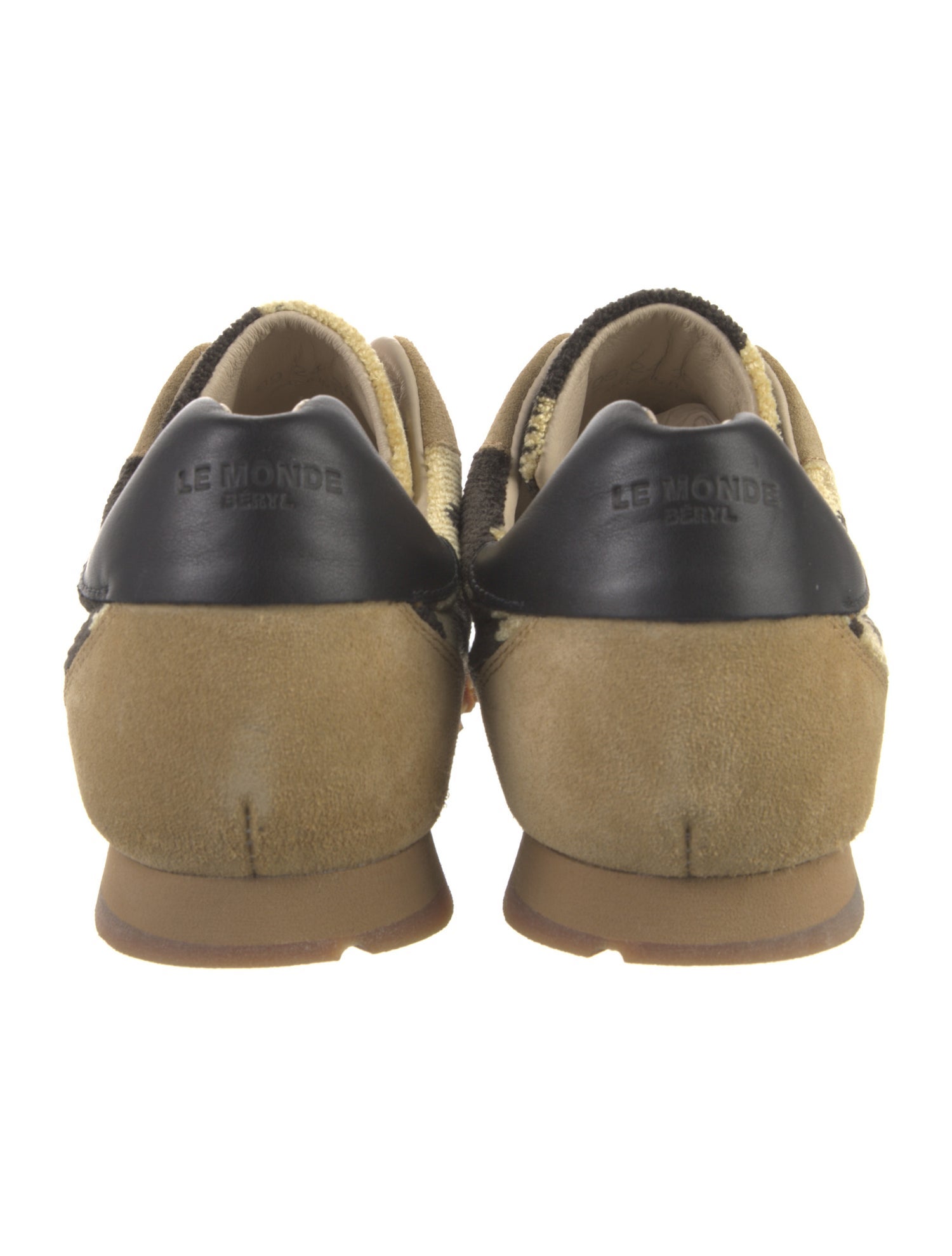 Le Monde Beryl Velvet Sneakers