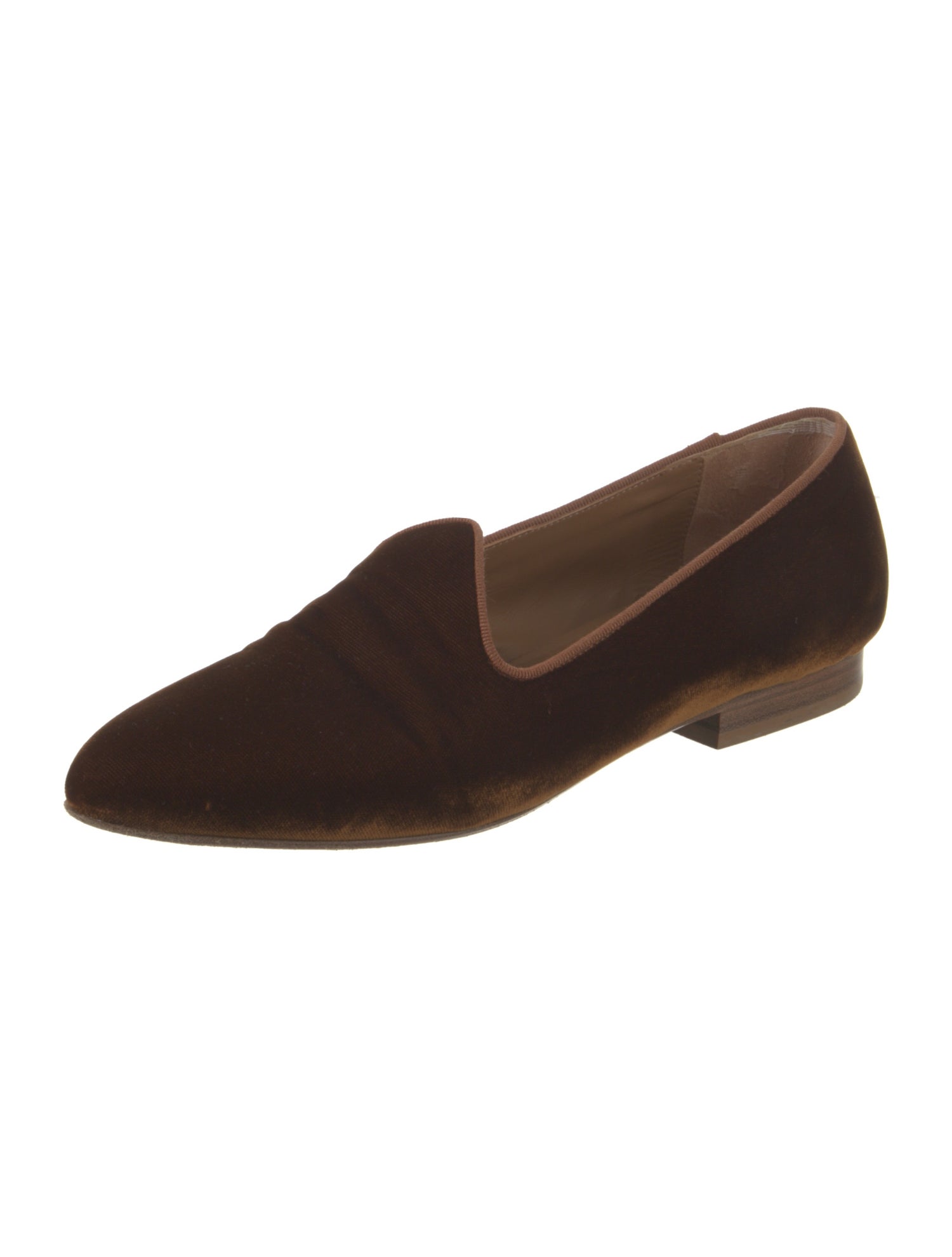 Le Monde Beryl Velvet Loafers