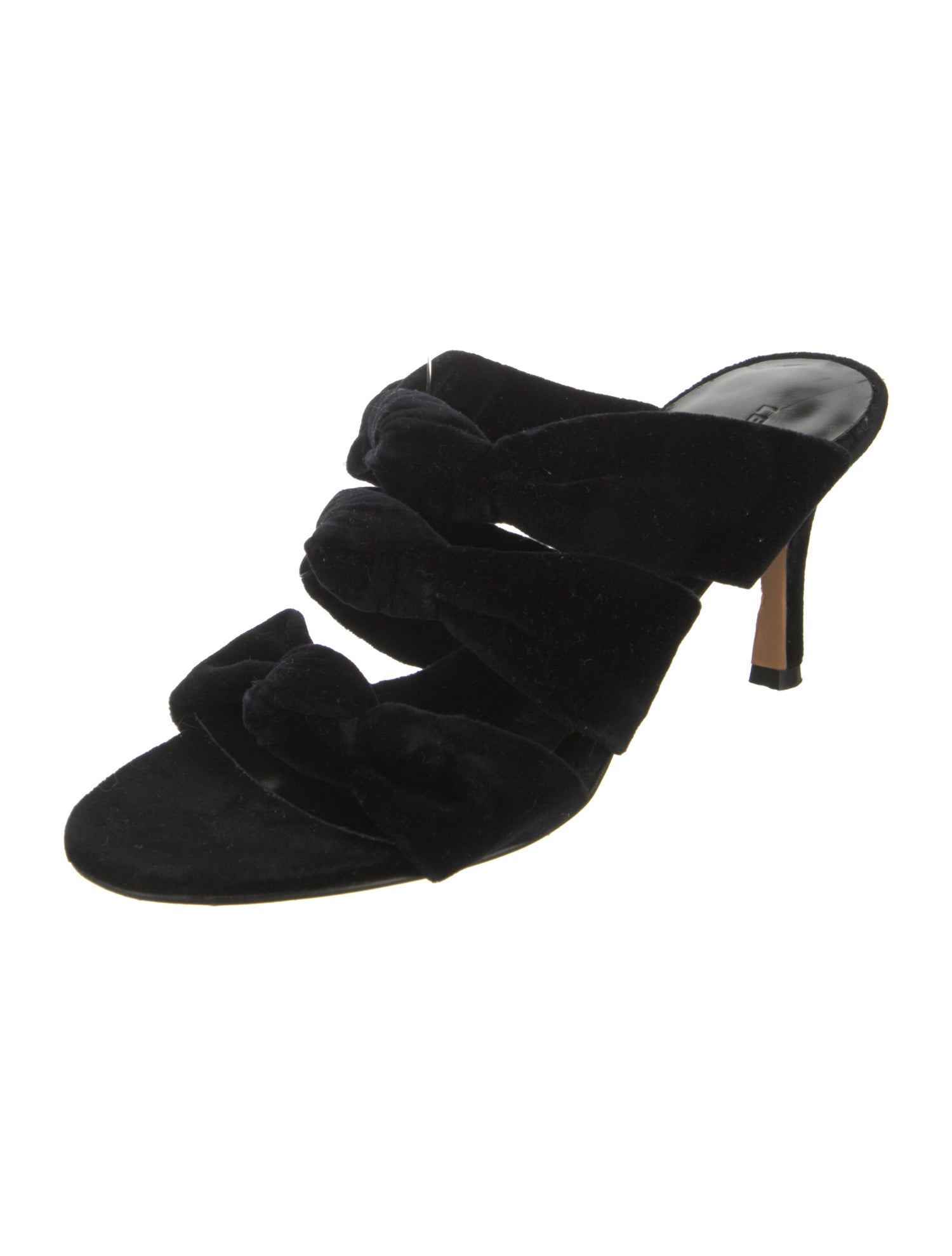 Le Monde Beryl Velvet Mules