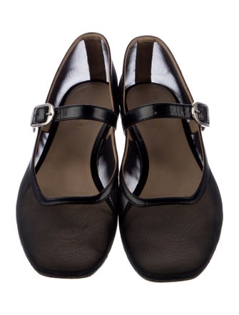 Le Monde Beryl Mesh Mesh Accents Mary Jane Flats
