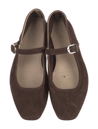 Le Monde Beryl Suede Mary Jane Flats