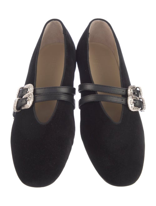Le Monde Beryl Suede Mary Jane Flats