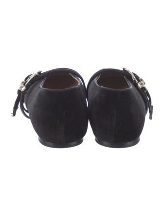 Le Monde Beryl Suede Mary Jane Flats