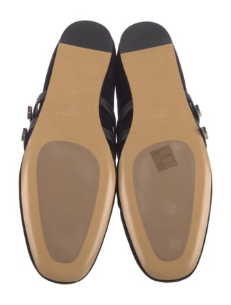 Le Monde Beryl Suede Mary Jane Flats