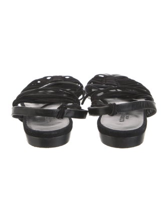 Le Monde Beryl Leather Slingback Flats