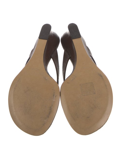 Le Monde Beryl Leather Flip Flops