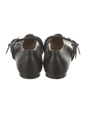 Le Monde Beryl Leather Mary Jane Flats