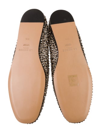 Le Monde Beryl Satin Ballet Flats