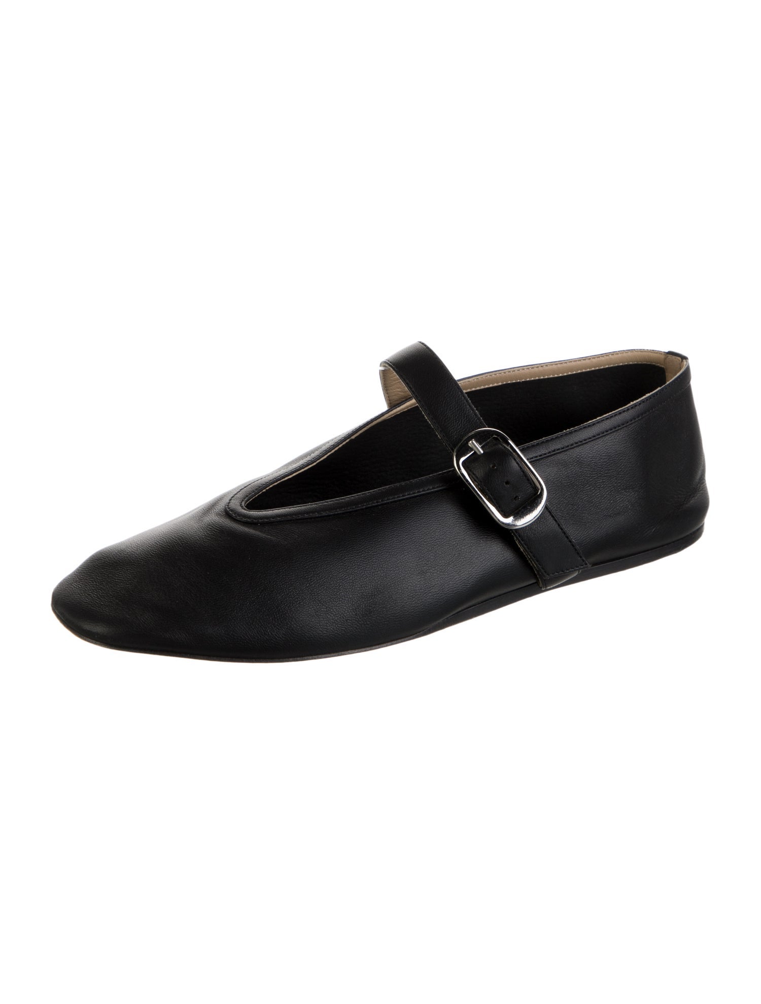 Le Monde Beryl Leather Mary Jane Flats