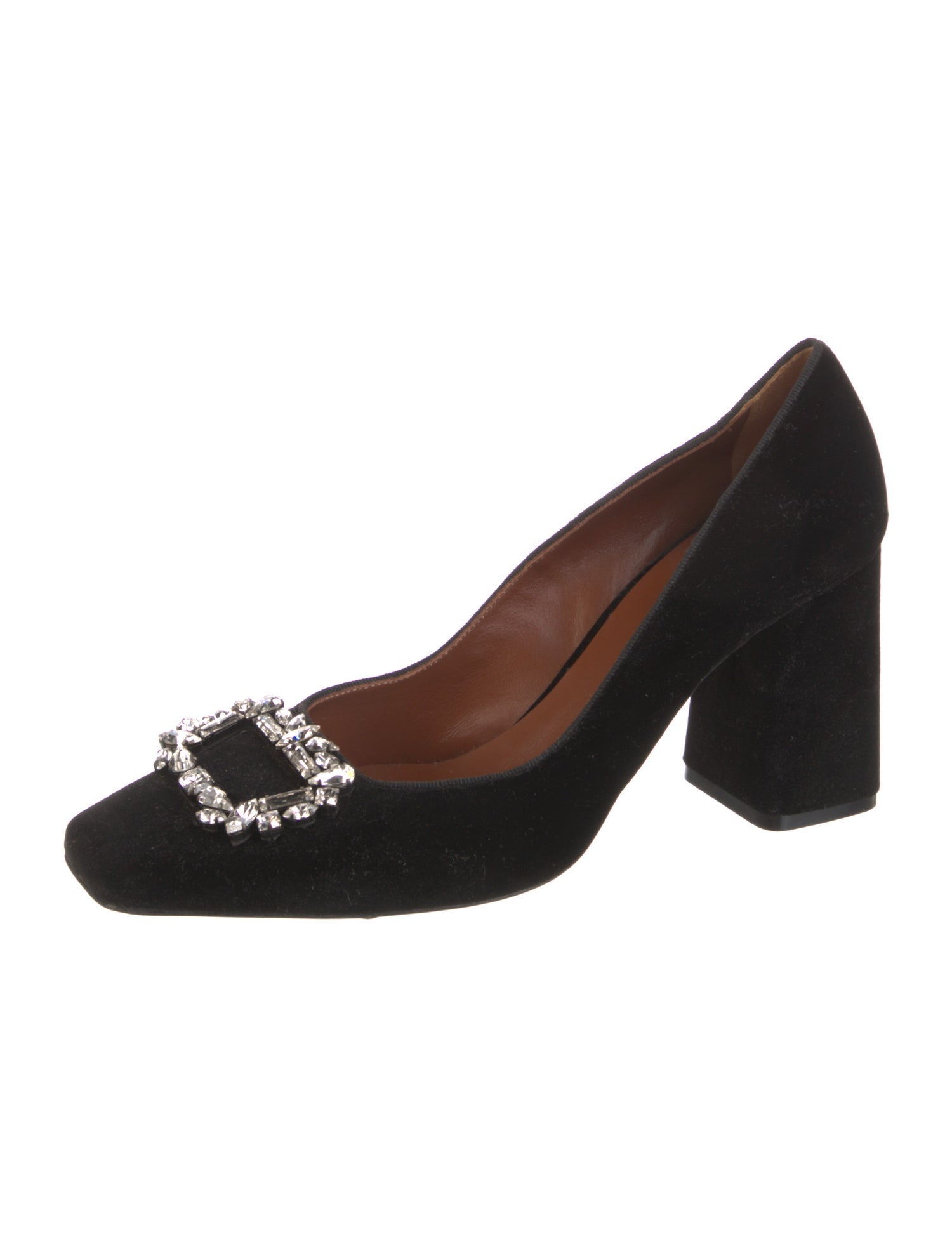 Le Monde Beryl Velvet Pumps