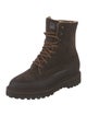 Le Monde Beryl Suede Combat Boots