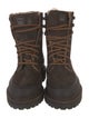 Le Monde Beryl Suede Combat Boots