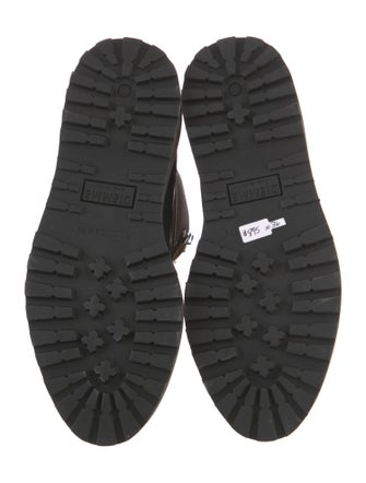 Le Monde Beryl Suede Combat Boots