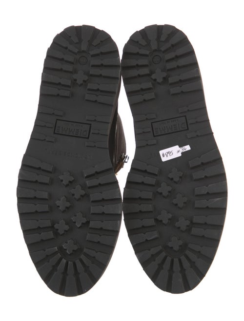 Le Monde Beryl Suede Combat Boots