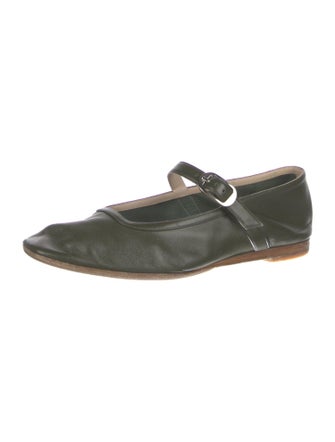 Le Monde Beryl Leather Mary Jane Flats