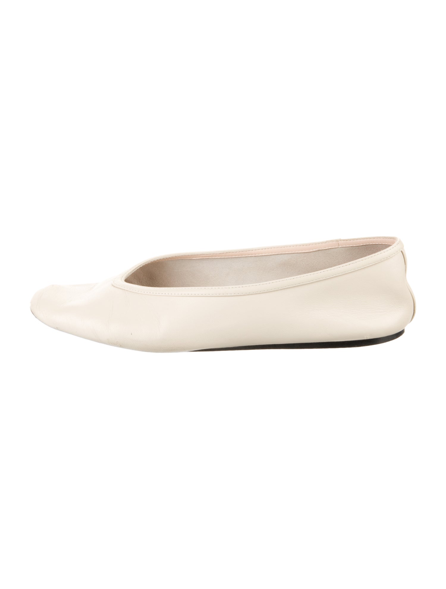 Le Monde Beryl Leather Ballet Flats