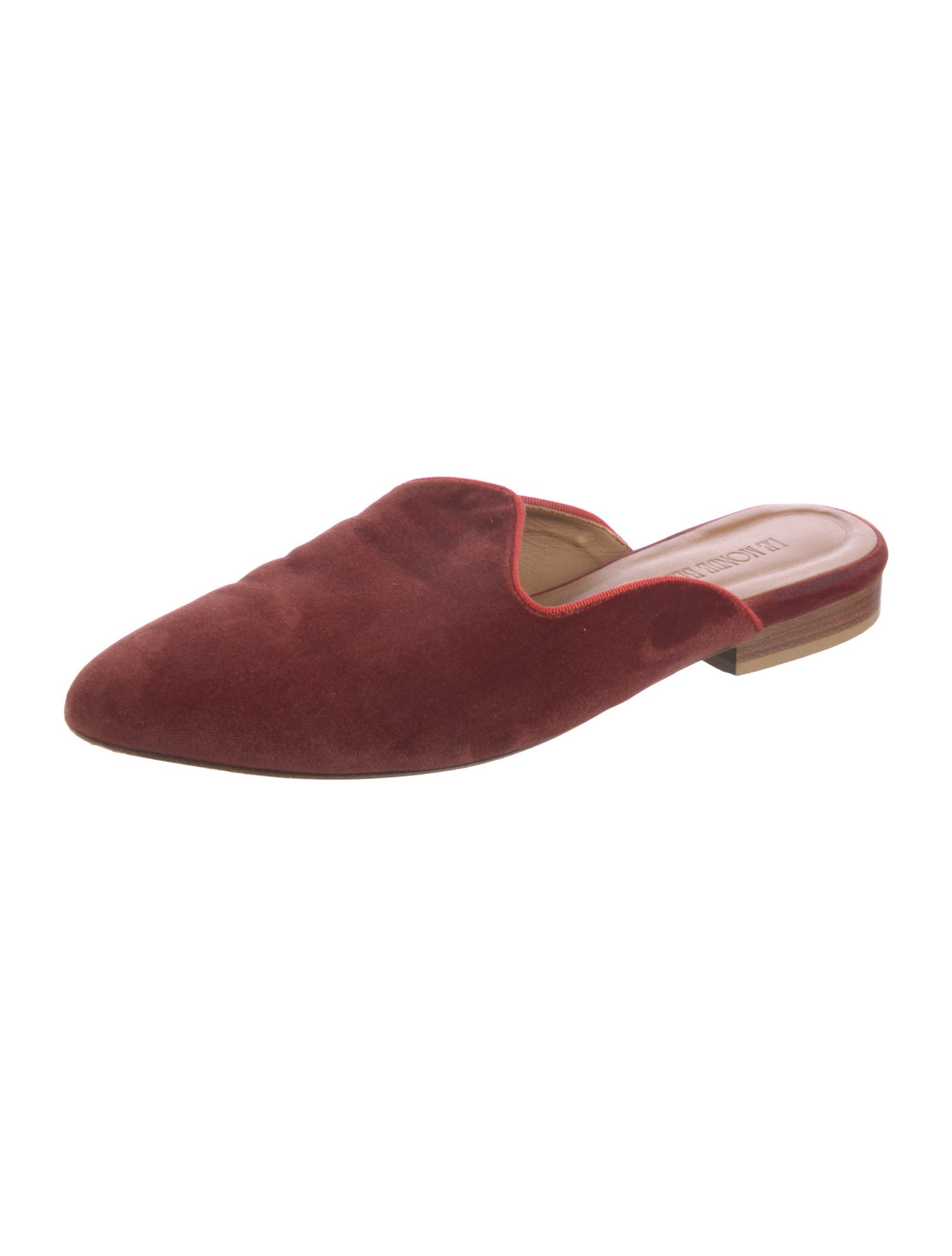 Le Monde Beryl Velvet Mules