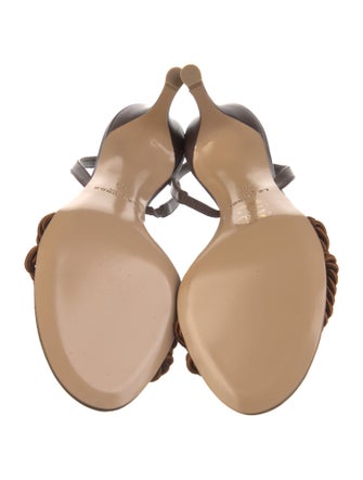 Le Monde Beryl Leather Slingback Sandals